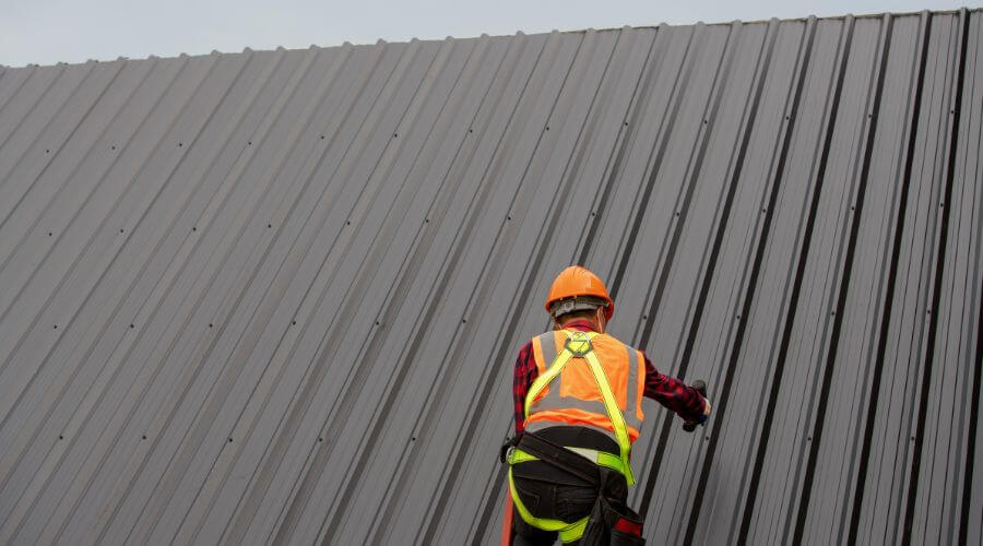 Professional metal roof installation services in Jones, OK
